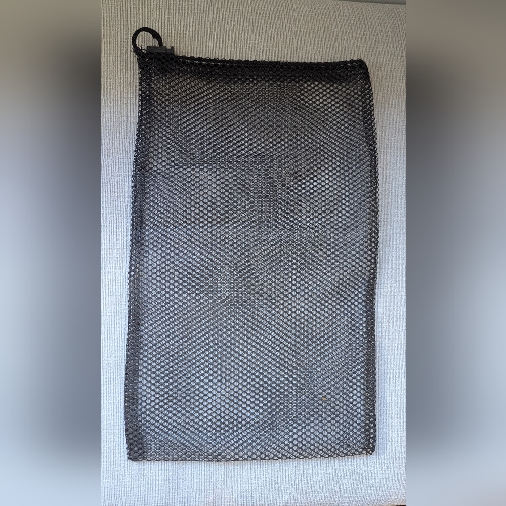 Black Mesh Laundry Bag